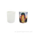 7oz Frosted Sublimation Glass Laterne